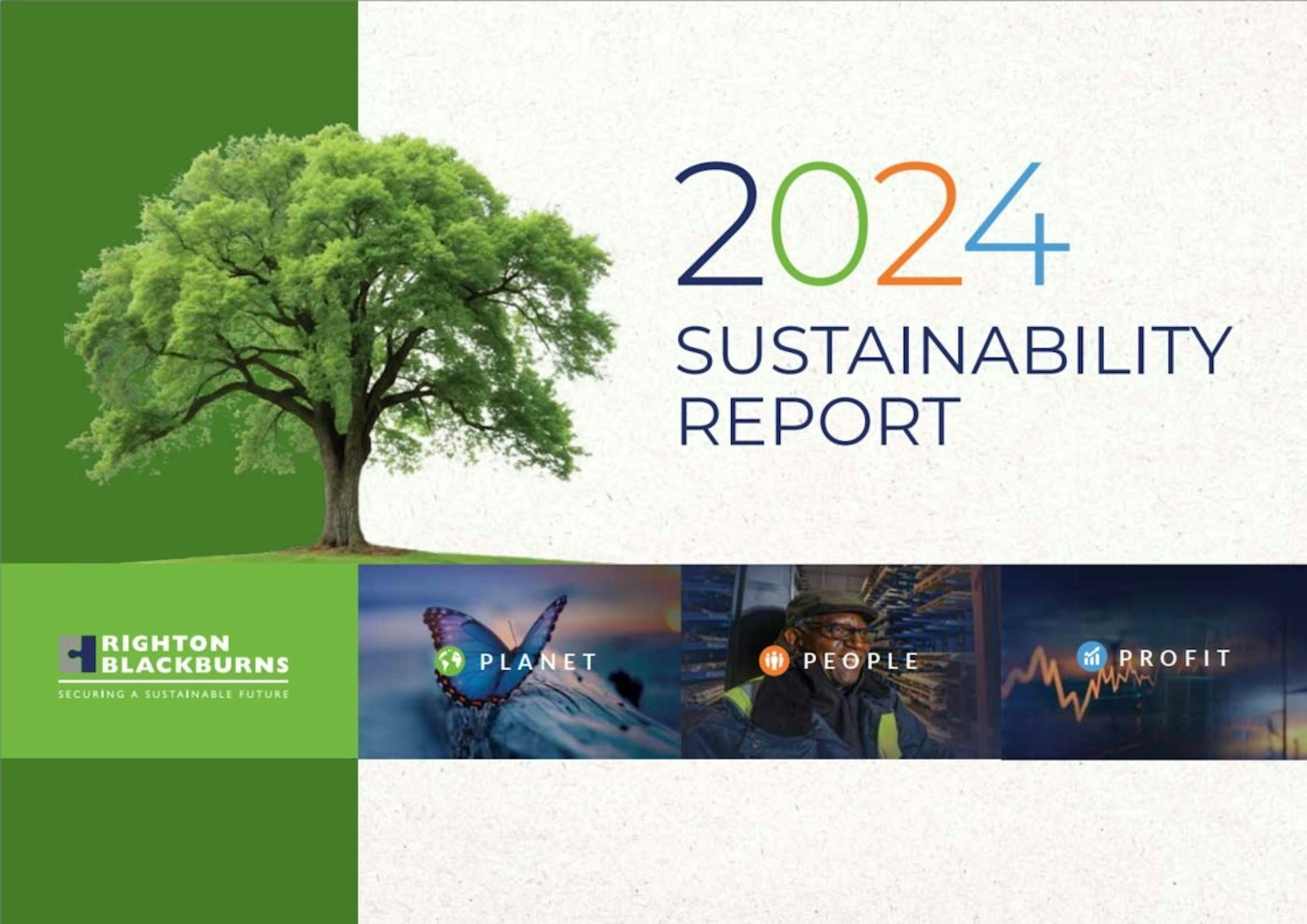 2024 sustainability report cover