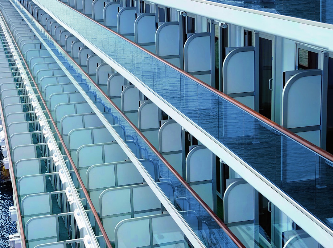 ALUCORE Balkontrennwand