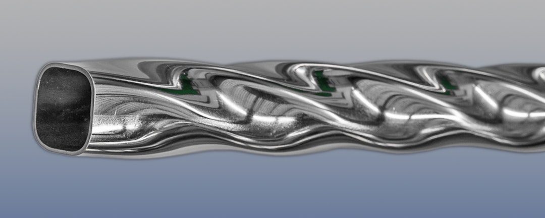 Twisted Square Tube