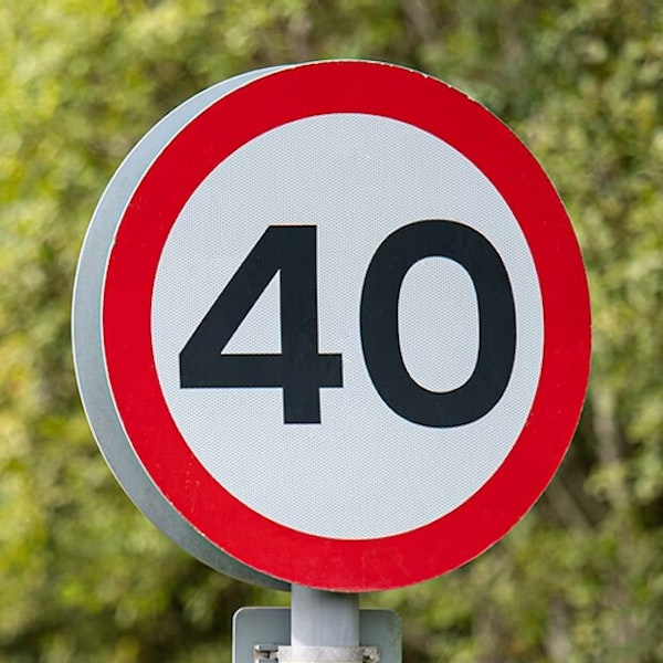 40 sign