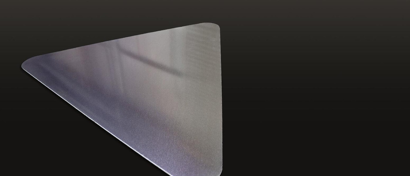 Aluminium triangle