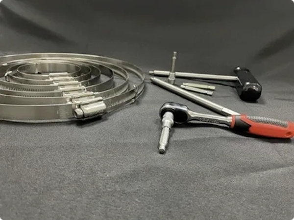 Tamtorque banding and fixings Range 55mm 340mm