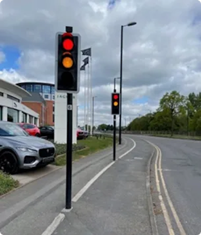 Standard straight post