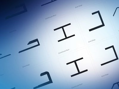 Aluminium wallboard sections