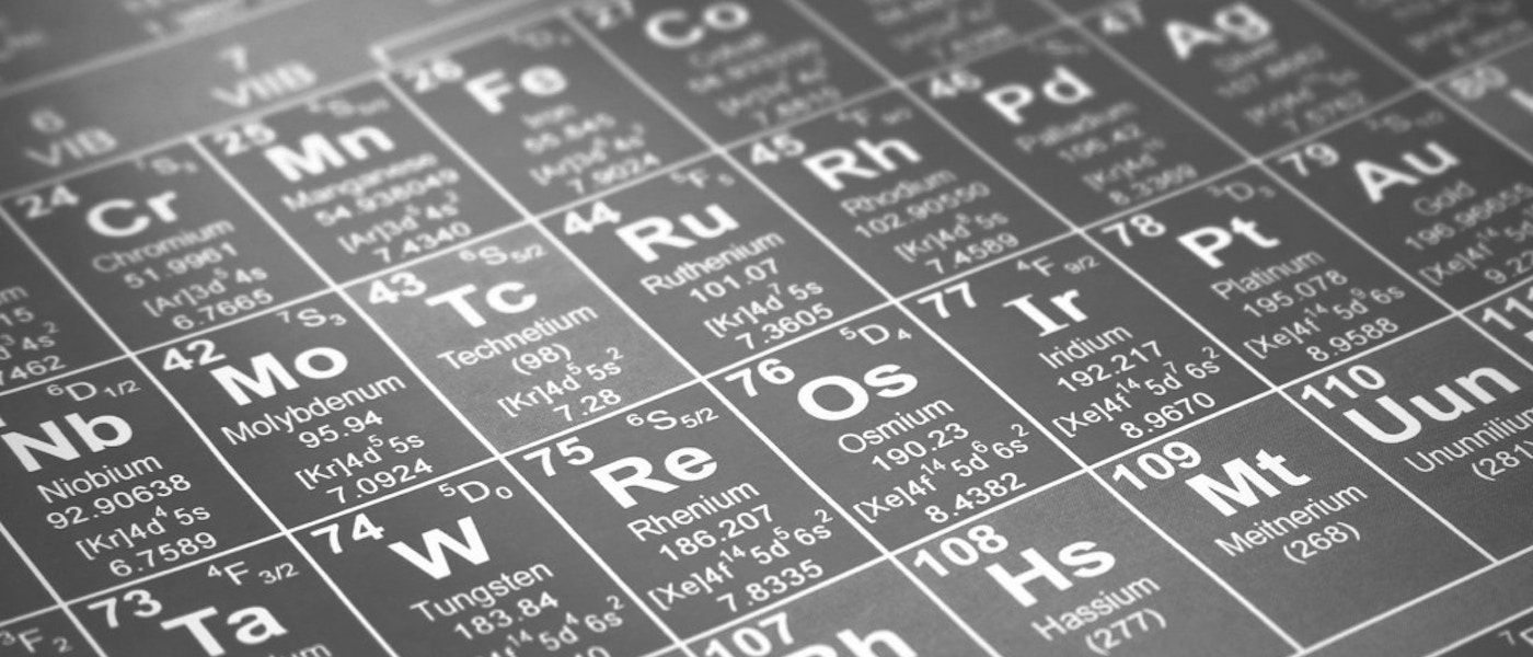 Periodic table black