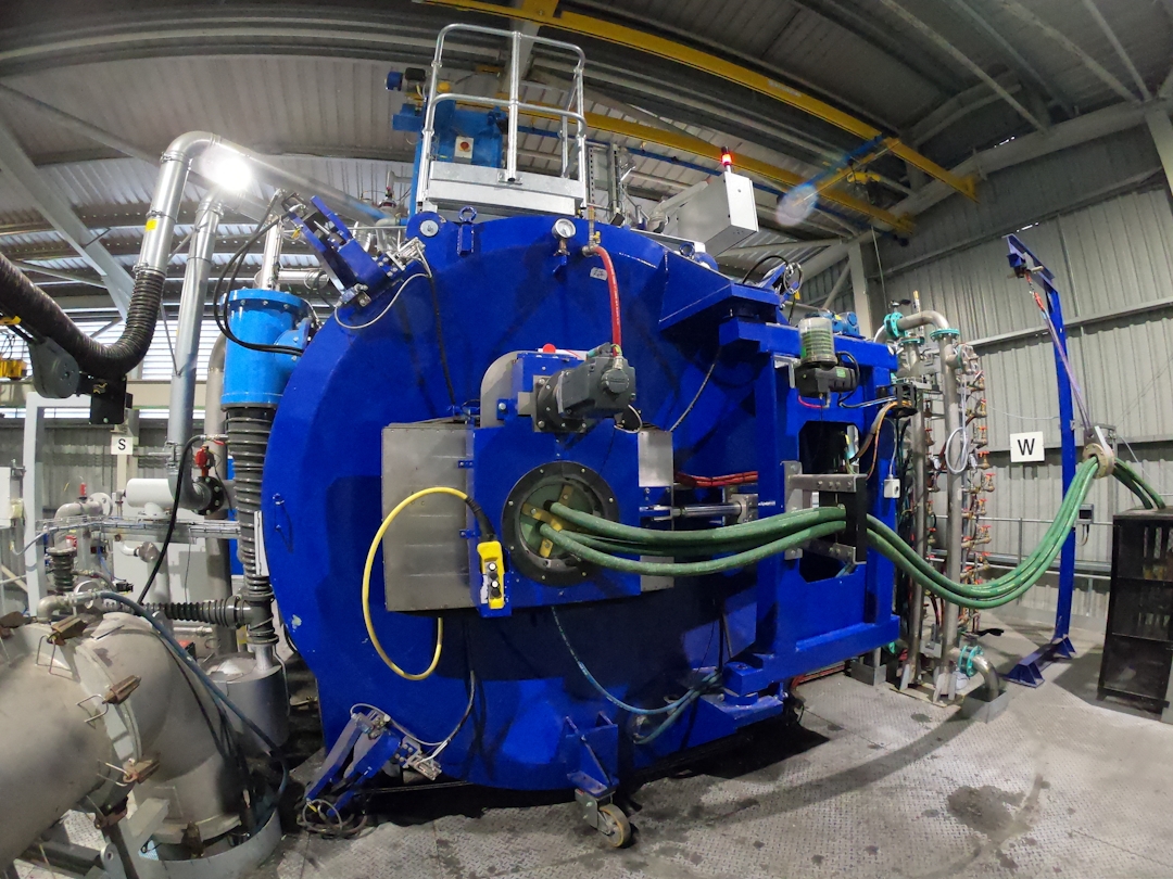 Powder manufacturing plant