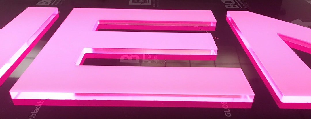 Rebated LED tray