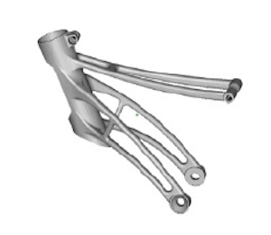 Re-designed by Empire Cycles using the optimised CAD model as a template