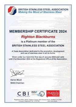Cover image for BSSA Member Certificate Platinum RB
