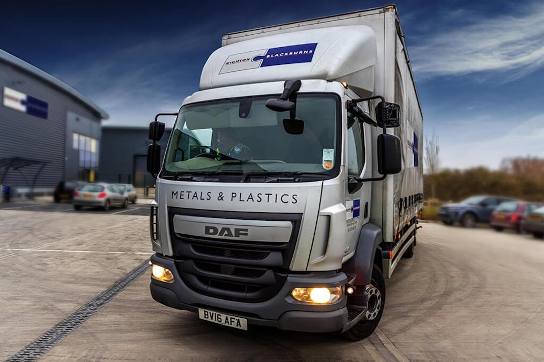 Bedford distribution truck