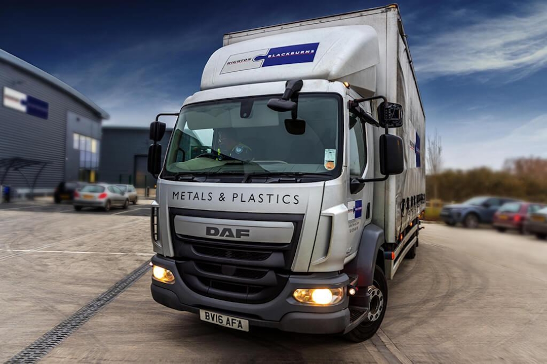 Bedford distribution truck