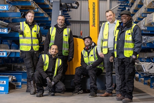 Bedford warehouse team